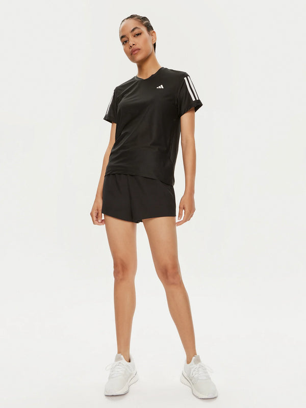 T SHIRT ADIDAS MAGLIA DONNA RUNNING PALESTRA FITNESS NERA