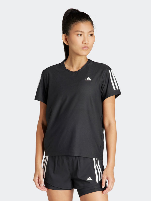 T SHIRT ADIDAS MAGLIA DONNA RUNNING PALESTRA FITNESS NERA