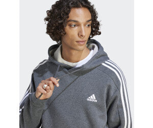 FELPA TUTA ADIDAS GRIGIA M 3S FLEECE HD REGULAR FIT