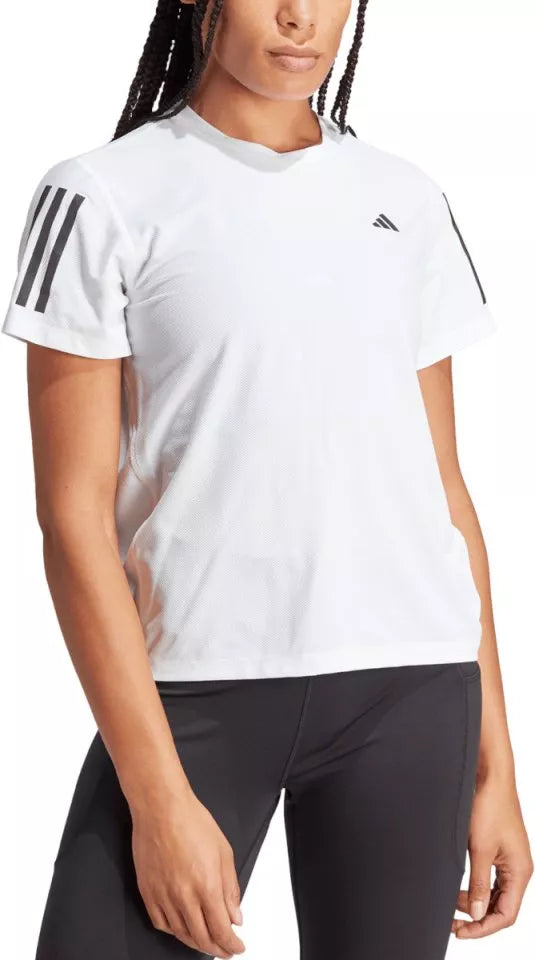 T SHIRT ADIDAS MAGLIA DONNA RUNNING PALESTRA FITNESS BIANCA