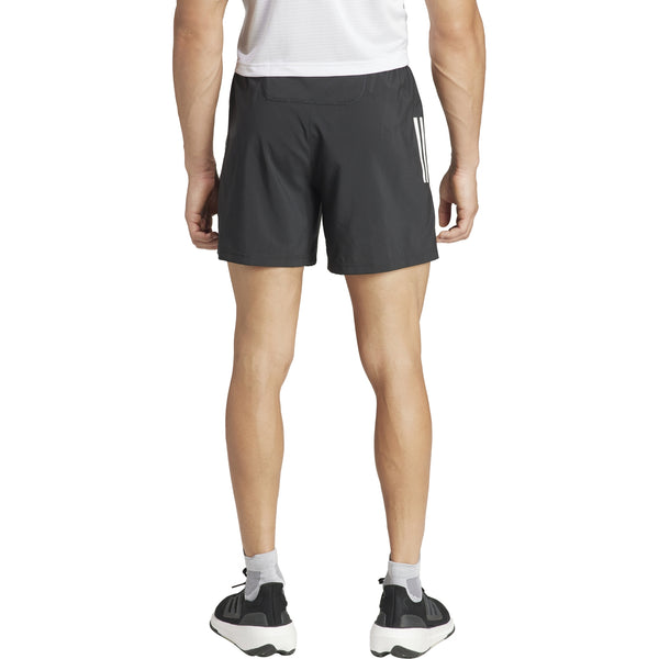 SHORT ADIDAS PANTALONCINO UOMO OWN THE RUN RUNNING NERO E BLU