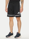 SHORT ADIDAS PANTA CORTO UOMO RUNNING CALCIO PANTALONCINO NERO
