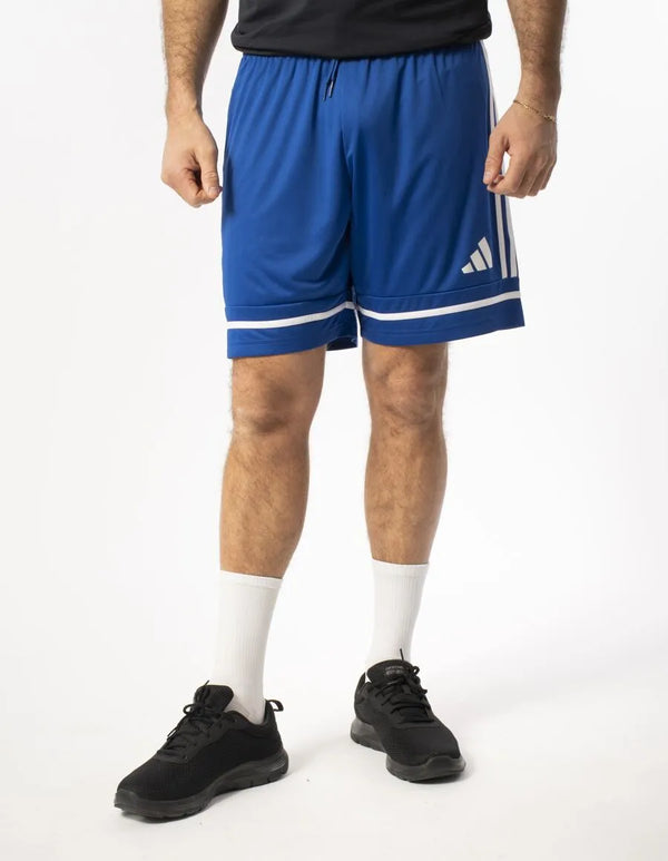SHORT ADIDAS PANTA CORTO UOMO RUNNING CALCIO PANTALONCINO AZZURRO
