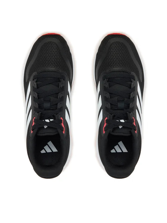 SCARPE RUNNING RUN FALCON ADIDAS DONNA FITNESS NERA ROSSA