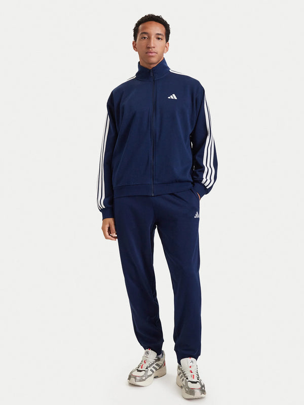 TUTA ADIDAS PERFORMANCE UOMO THREE STRIPS BLU