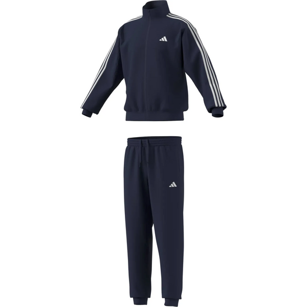 TUTA ADIDAS PERFORMANCE UOMO THREE STRIPS BLU