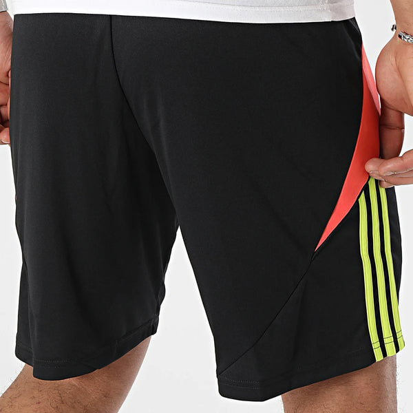 SHORT ADIDAS UOMO RUNNING SPORT PALESTRA CALCIO PANTALONCINO NERO