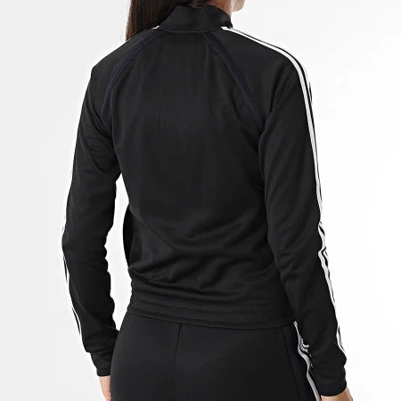 TUTA ADIDAS DONNA FELPA + PANTA WOMAN SPORTWEAR NERA