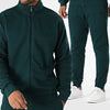 TUTA ADIDAS ORIGINALS UOMO CON ZIP FELPATA MAN SUITS VERDONE