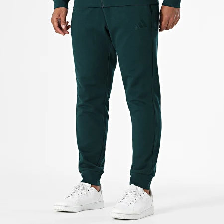 TUTA ADIDAS ORIGINALS UOMO CON ZIP FELPATA MAN SUITS VERDONE