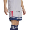 SHORT ADIDAS PANTA CORTO UOMO RUNNING CALCIO PANTALONCINO GRIGIO