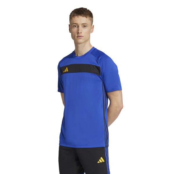 T-SHIRT ADIDAS UOMO MAGLIA TRAINING FITNESS SPORT BLU