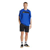 T-SHIRT ADIDAS UOMO MAGLIA TRAINING FITNESS SPORT BLU