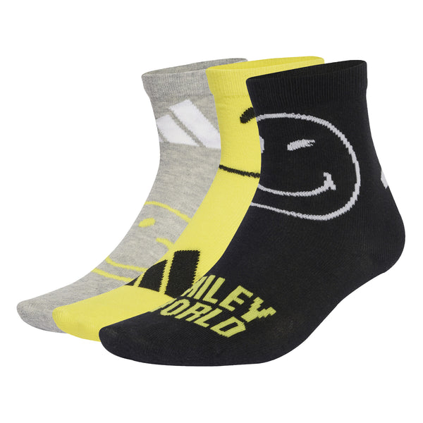 CALZE ADIDAS TRIPLA CUSHIONED SMILEY SOCKS CALZA 3 PAIA