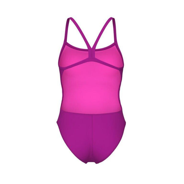 COSTUME ARENA DONNA INTERO PISCINA CHALLENGE SOLID SPALLINA STRETTA VIOLA