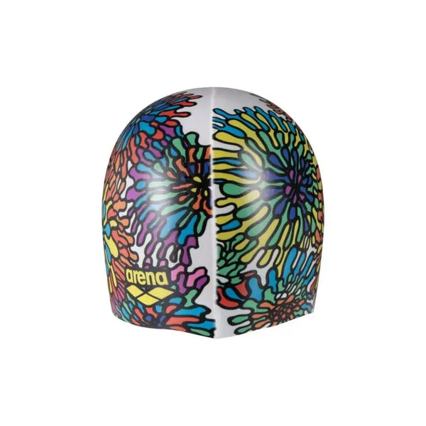 CUFFIA ARENA SILICONE SWIM CAP HD CUFFIE NUOTO FANTASIA FIORI GARDEN