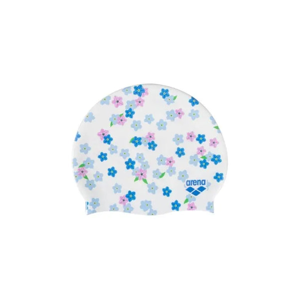 CUFFIA ARENA SILICONE SWIM CAP HD CUFFIE NUOTO FANTASIA FLOWERS FIORI