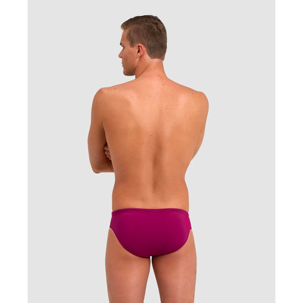 ARENA M Briza Slip Da Nuoto Uomo, Stampa Vintage, Tessuto MaxFit Resistente Al Cloro, UPF50+, 7 Cm Lato