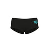 COSTUME ARENA UOMO ALTO TRUNK NUOTO PISCINA SWIM BIG LOGO BLACK