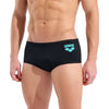 COSTUME ARENA UOMO ALTO TRUNK NUOTO PISCINA SWIM BIG LOGO BLACK
