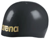 CUFFIA ARENA COMPETIZIONE MOULDED PRO 2 SILICONE SWIM CAP CUFFIE PISCINA NUOTO NERA ORO