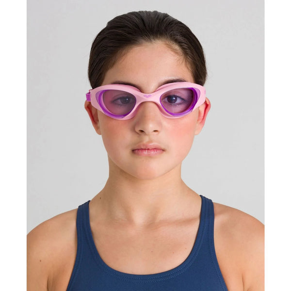 OCCHIALINI ARENA THE ONE JR PISCINA OCCHIALI BAMBINI NUOTO SWIM VIOLA ROSA