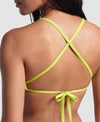 COSTUME BIKINI ARENA 2 PEZZI TRIANGOLO DONNA PISCINA NUOTO GIALLO FLUO