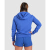 FELPA ARENA TUTA DONNA TRAINING ZIP E CAPPUCCIO BLU ROYAL