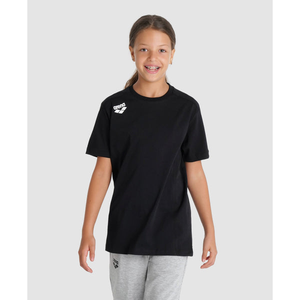 T-SHIRT T-SHIRT BIIMBO GIRL ADIDAS LOGO BOY JUNIOR BLACK GREEN 
