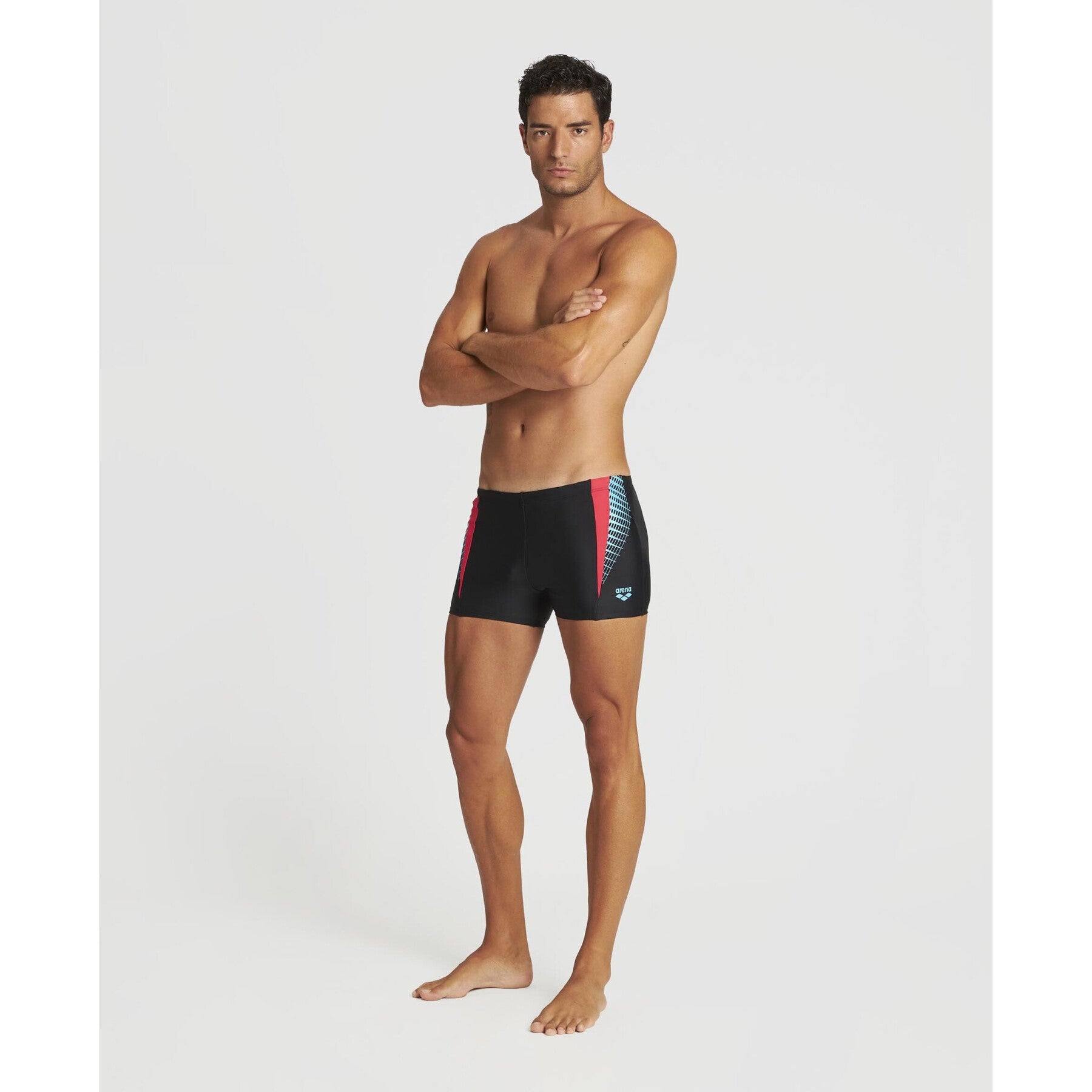 LVB Herren Badehose Parigamba – Mikrofaser, Recyceltes Nylon, RCS-zertifiziert, Seitenhöhe 23 Cm