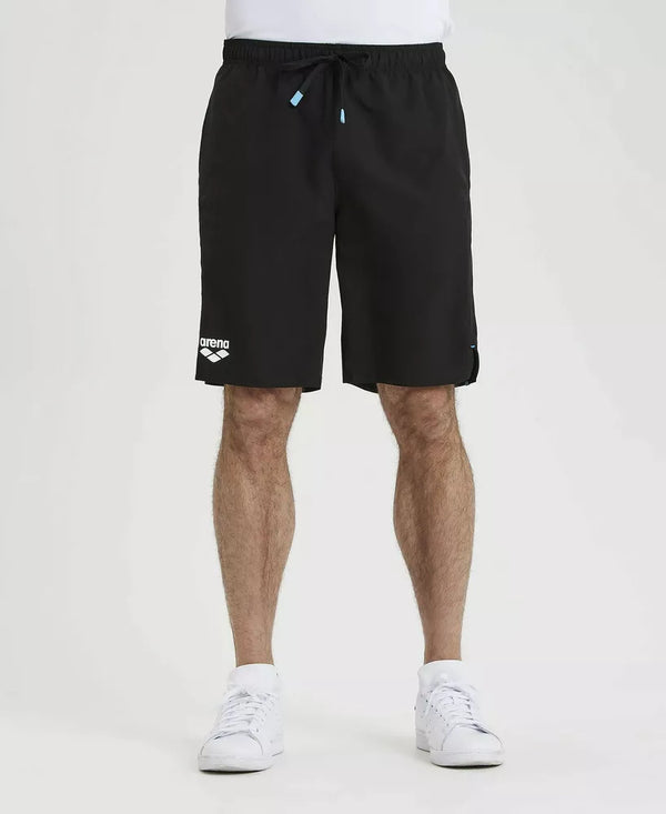 PANTALONCINI ARENA TEAM BERMUDA PANEL NUOTO UNISEX PISCINA NERO