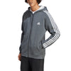 FELPA TUTA ADIDAS UOMO GRIGIA FELPATA FLEECE REGULAR FIT MAN GRIGIA