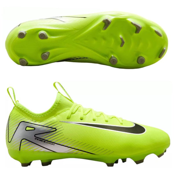 SCARPE CALCIO NIKE BAMBINO ZOOM VAPOR 16 ACEDEMY FG/MG JR YELLOW