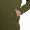 FELPA NIKE UOMO CON CAPPUCCIO SPORTSWEAR CLUB FLEECE VERDE