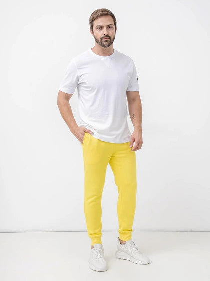 PANTALONE NIKE UOMO TUTA JOGGER CLUB PANTA SPORT GIALLO
