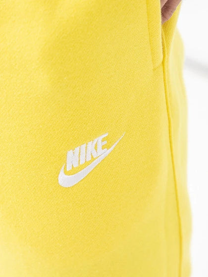 PANTALONE NIKE UOMO TUTA JOGGER CLUB PANTA SPORT GIALLO