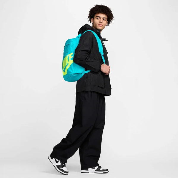 ZAINO NIKE ELEMENTAL UNISEX BACKPACK 21L BORSA PALESTRA VIAGGIO VERDE
