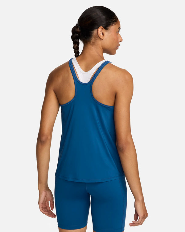 CANOTTA NIKE ONE CLASSIC TOP DRY-FIT DONNA TRAINING BLU