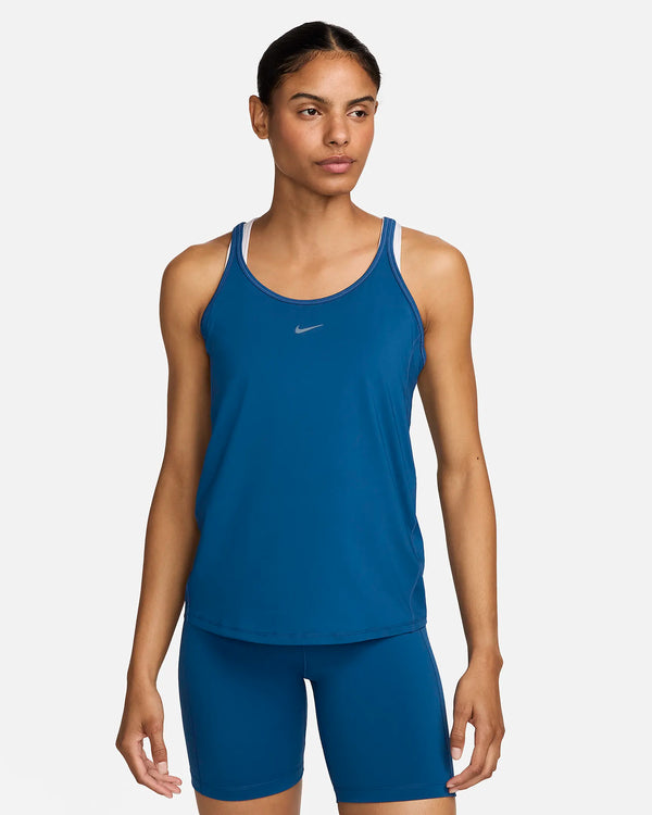 CANOTTA NIKE ONE CLASSIC TOP DRY-FIT DONNA TRAINING BLU