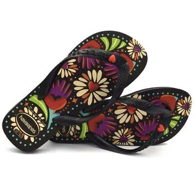 INFRADITO HAVAIANAS CIABATTE MARE PISCINA NUOTO NERA FIORI