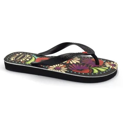 INFRADITO HAVAIANAS CIABATTE MARE PISCINA NUOTO NERA FIORI