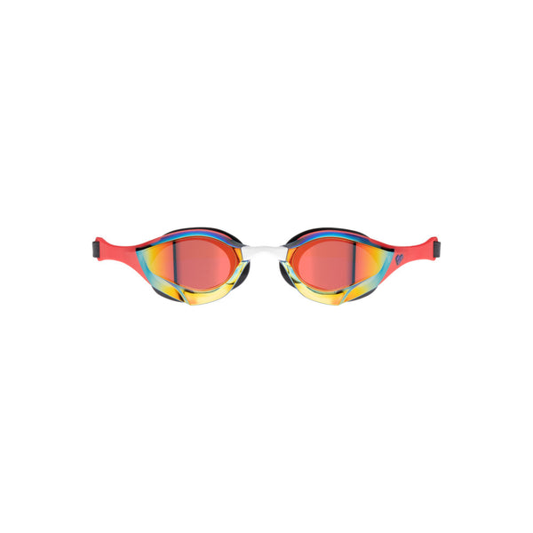 OCCHIALINI COBRA EDGE ARENA ROSSO ULTRA SWIPE MIRROR OCCHIALINO NUOTO SPECCHIATI PISCINA GARA NUOTO