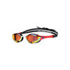 OCCHIALINI COBRA EDGE ARENA ROSSO ULTRA SWIPE MIRROR OCCHIALINO NUOTO SPECCHIATI PISCINA GARA NUOTO