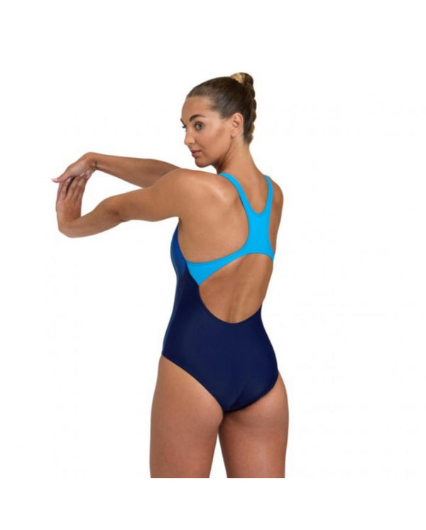 COSTUME NUOTO ARENA DONNA INTERO PISCINA NUOTO FANTASY NERO o BLU