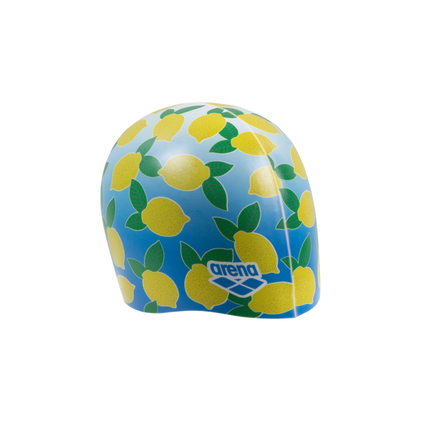 CUFFIA ARENA PISCINA SILICONE SWIM CAP CUFFIE NUOTO LIMONI LEMON
