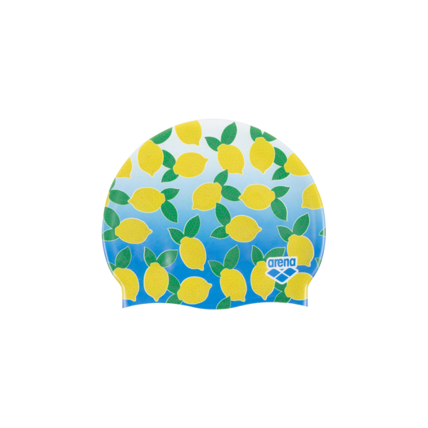 CUFFIA ARENA PISCINA SILICONE SWIM CAP CUFFIE NUOTO LIMONI LEMON