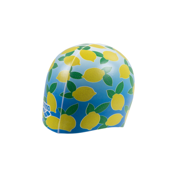 CUFFIA ARENA PISCINA SILICONE SWIM CAP CUFFIE NUOTO LIMONI LEMON