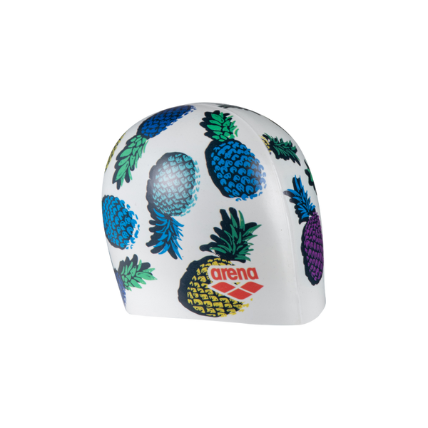 CUFFIA ARENA PISCINA SILICONE SWIM CAP CUFFIE NUOTO TROPICAL ANANAS