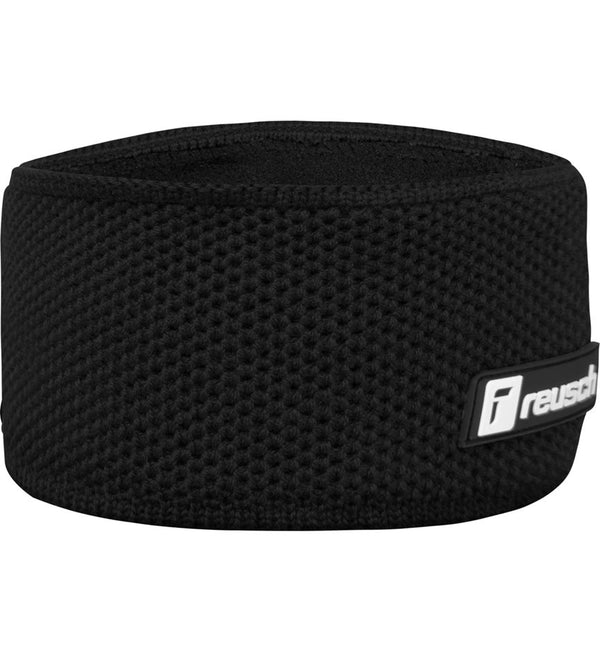 FASCE PARAORECCHIE REUSCH FASCIA CERVINO HEADBAND FODERA MORBIDA INTERNO PILE BLACK