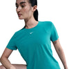 T SHIRT DONNA MAGLIA NIKE ONE CLASSIC DRI-FIT WOMAN TEE AZZURRA